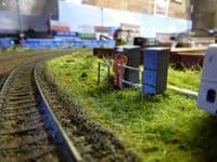 LX097-HO Laser Cut Tube Clamp Style Safety Railings HO/1:87