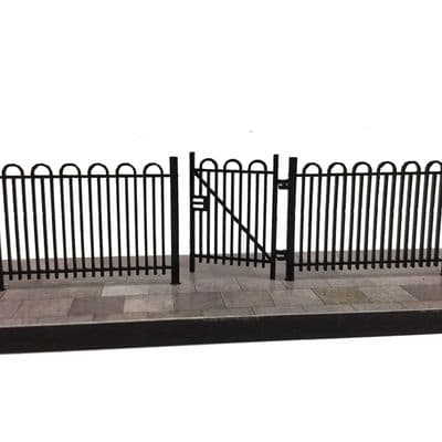 LX102-OO Laser Cut 5ft School/Park Hairpin Railings OO/4mm/1:76