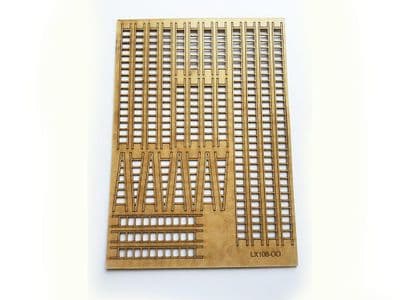 LX108-OO Wooden Ladders (Pack of 27) OO/4mm/1:76