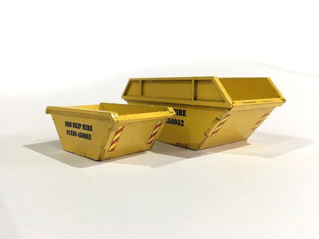 LX110OO Rubbish Skips Pack of 5 OO/4mm/1 76
