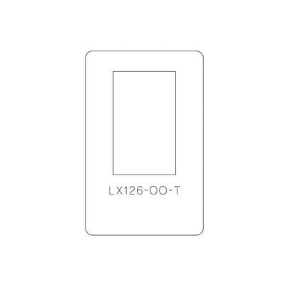 LX127-OO-T Narrow Sash Windows Cutting Template
