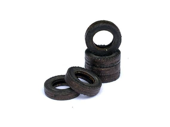 LX144-OO Laser Cut Tyres Medium Type OO/4mm/1:76