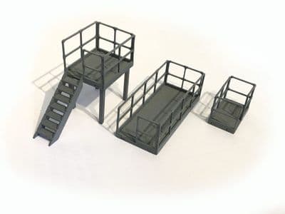 LX148-N Relay Box / Trackside Platforms (Mixed pack) - N/2mm/1:148