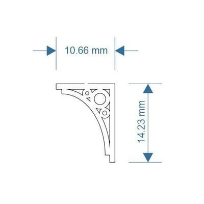 LX159-N Canopy Brackets (Set 2) N/2mm/1:148