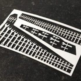 LX160-G Laser Cut Spanners/Wrenches G/1:22.5