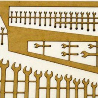 LX160-O Laser Cut Spanners/Wrenches O/1:43/7mm