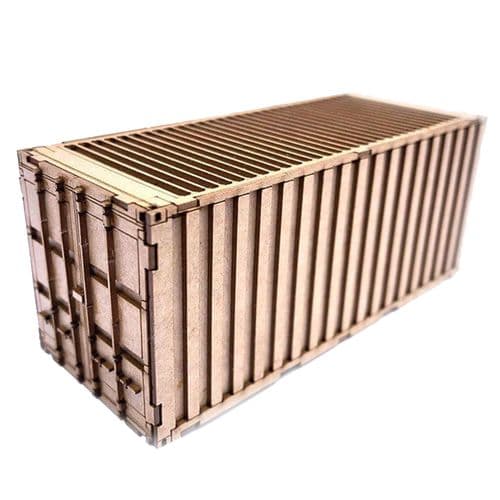 LX167-OO 20ft Shipping Container Kit (Pack of 2) OO/4mm/1:76