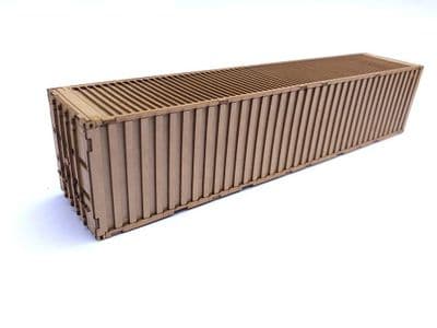 LX175-N 40ft Shipping Container Kit (Pack of 2) N/2mm/1:148