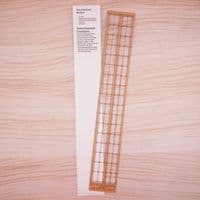 LX176-OO Laser Cut Tube Clamp Style Safety Railings (2 x 260mm) OO/4mm/1:76