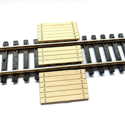 LX185-OO New Sleeper Barrow Crossing/Foot Crossing Kit OO/HO