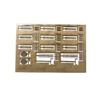LX212-OO Television Aerials & Satellite Dishes (Pack of 13) - OO/4mm/1:76