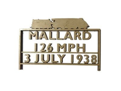 LX215-O Mallard Speed Record Commemorative Sign - O/7mm/1:43