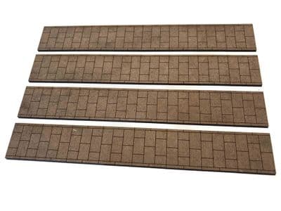 LX217-O Laser Cut MDF Pavement Strips - O/7mm/1:43