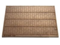 Straight Model Railway Pavement Strips For Creating Realistic OO Gauge & 1/76 Scale Pavements