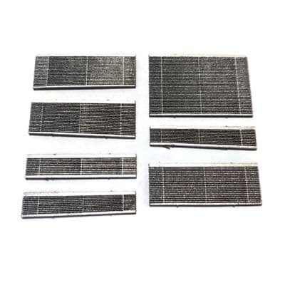 LX221-OO Laser Cut 6ft Venetian Blinds (Pack of 33) OO/4mm/1:76