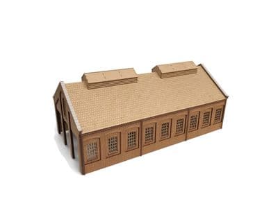 LX230-OO Three Track Engine Shed - OO/4mm/1:76