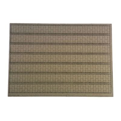LX253-120 Grey Concrete Slabbed Pavement Strips (Pack of 7) - TT:120