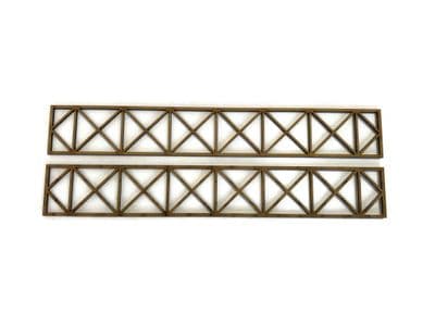 LX268-OO Girders Set 3 - 200mm x 30mm (Pack of 2) - OO/4mm/1:76