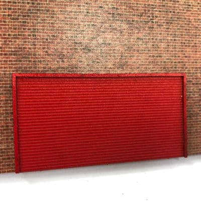 LX278-OO Roller Shutter Doors Set 3 (33.2mm x 64.4mm) (Pack of 2) - OO/4mm/1:76