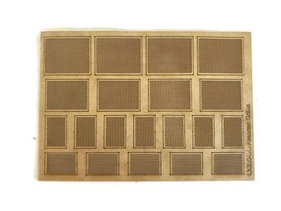 LX286-OO Assorted Grilles - OO/4mm/1:76
