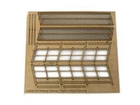 LX294-OO Midland Railway / LMS Platform Ramp Fencing (4 pieces) - OO/4mm/1:76