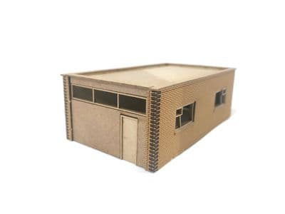 LX314-OO Small Industrial Unit / Lineside Building - OO/4mm/1:76