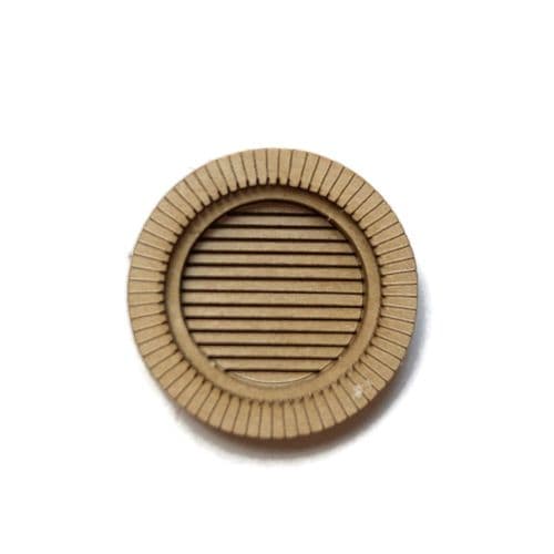LX322-OO Circular Wall Vents (Pack of 10) - OO/4mm/1:76