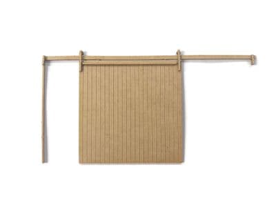 LX342-OO Medium Sliding Industrial Doors (Pack of 2) - OO/4mm/1:76