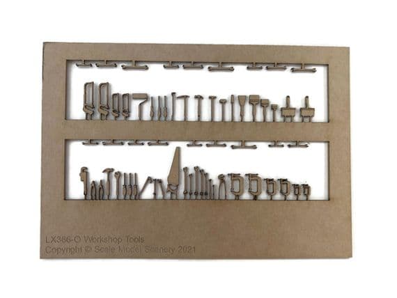 LX366-O 62 Engineers / Mechanics Tools - O/7mm/1:43