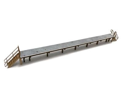 LX368-OO Locomotive Maintenance Platform (Concrete) - OO/4mm/1:76