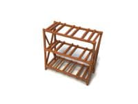 LX382-OO Laser Cut 45 Gallon Drum / Barrel Rack (Pack of 2) - OO/4mm/1:76