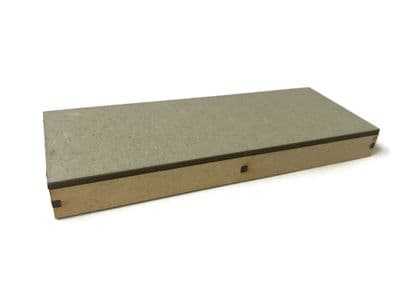 LX401-OO Flush Sided Straight Platform (168mm x 62mm) (Pack of 2) - OO/4mm/1:76