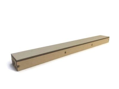 LX405-OO Half-Width Long Straight Platform Extension (280mm x 31mm) (Pack of 2) - OO/4mm/1:76
