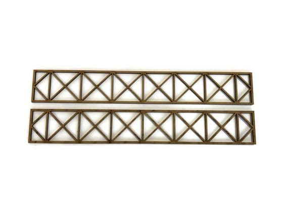 LX423-OO Girders Set 3 - 290mm x 43mm (Pack of 2) - OO/4mm/1:76