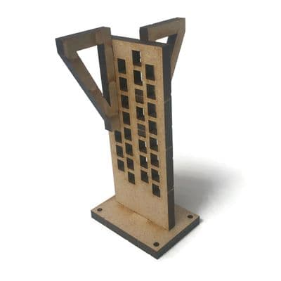 LX427-OO Adjustable Support Legs For High Level Roadways & Track Beds (Pack of 4) - OO/4mm/1:76