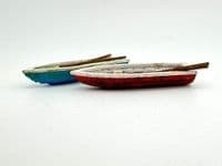 Rowing Boats (Pack of 2) for 28mm Wargaming & 1:56 Scale Dioramas