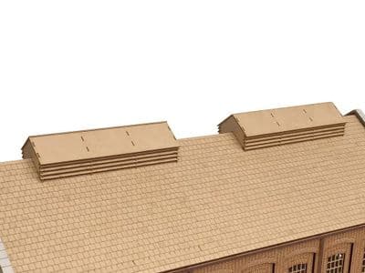 LX449-OO Engine Shed/Goods Shed Roof Vent Louvers