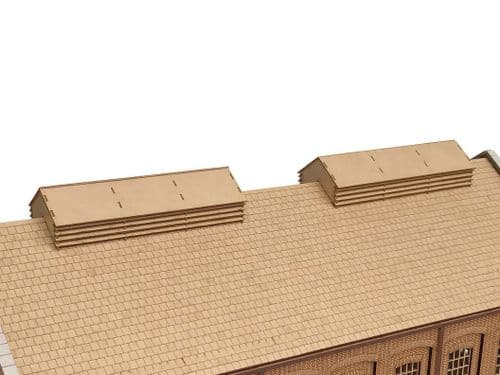 LX449-OO Engine Shed/Goods Shed Roof Vent Louvers