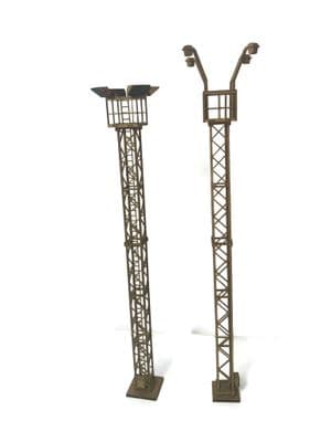 LX450-OO 50ft Lattice Yard Lamp / Depot Lighting Tower (Pack of 1) - OO/4mm/1:76