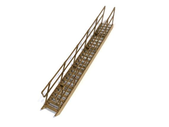 LX453-OO Industrial Staircases (70mm) - OO/4mm/1:76