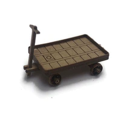 LX480-OO GWR Luggage Trolley (Pack of 3) - OO/4mm/1:76