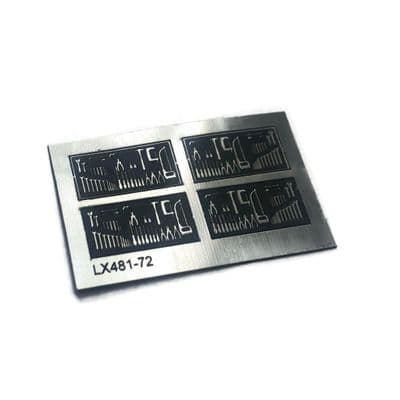 LX481-72 Tool Boards For Garages, Workshops & Depots (Pack of 4) - 1:72