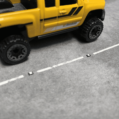 LX508-OO Cat's Eyes For Detailing Model Roads (Pack of 36)  - OO/4mm/1:76