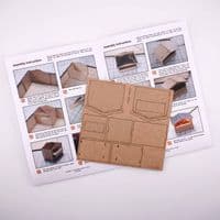 Christmas Market Stall | TT:120 Gauge Laser Cut Model Building Kit - LX578-120