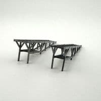 LX584-OO Vehicle Forecourt Display Ramps - OO/4mm/1:76