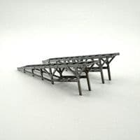 LX584-OO Vehicle Forecourt Display Ramps - OO/4mm/1:76