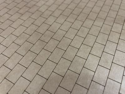 LX586-OO 2ft x 2ft Paving Slabs Engraved Sheet (144mm x 272mm) - OO/4mm/1:76
