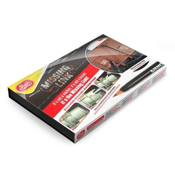 MIG AMMO Rail Center Missing Link Railway Trains Weathering Set AMMO.R-1070