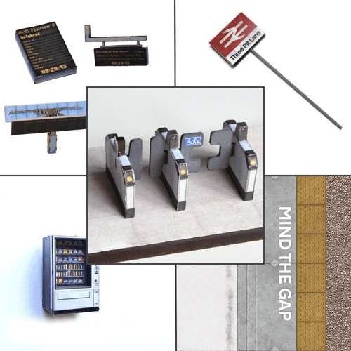 Modern Image Station Detailing - OO/4mm/1:76