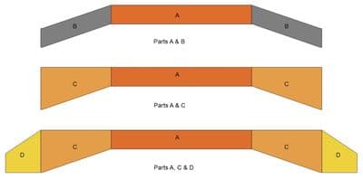 Modular Pavement - Bus Bay Sections - OO/4mm/1:76